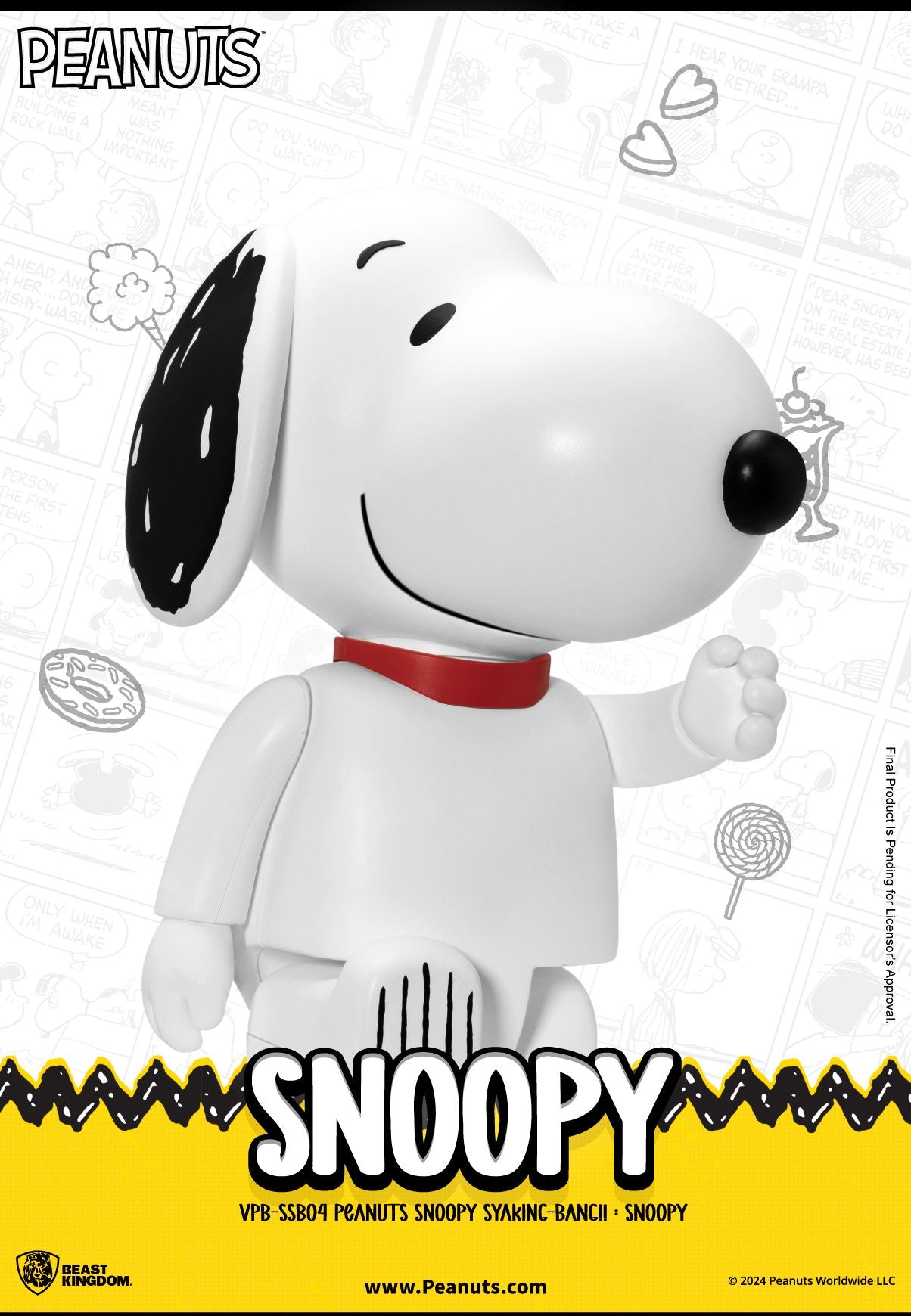 Peanuts Snoopy SYAKING-BANG!! (Piggy Bank)
