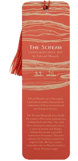 Edvard Munch: The Scream Bookmark