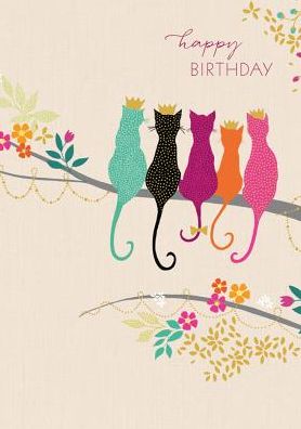 N&Q Card Cats Hb