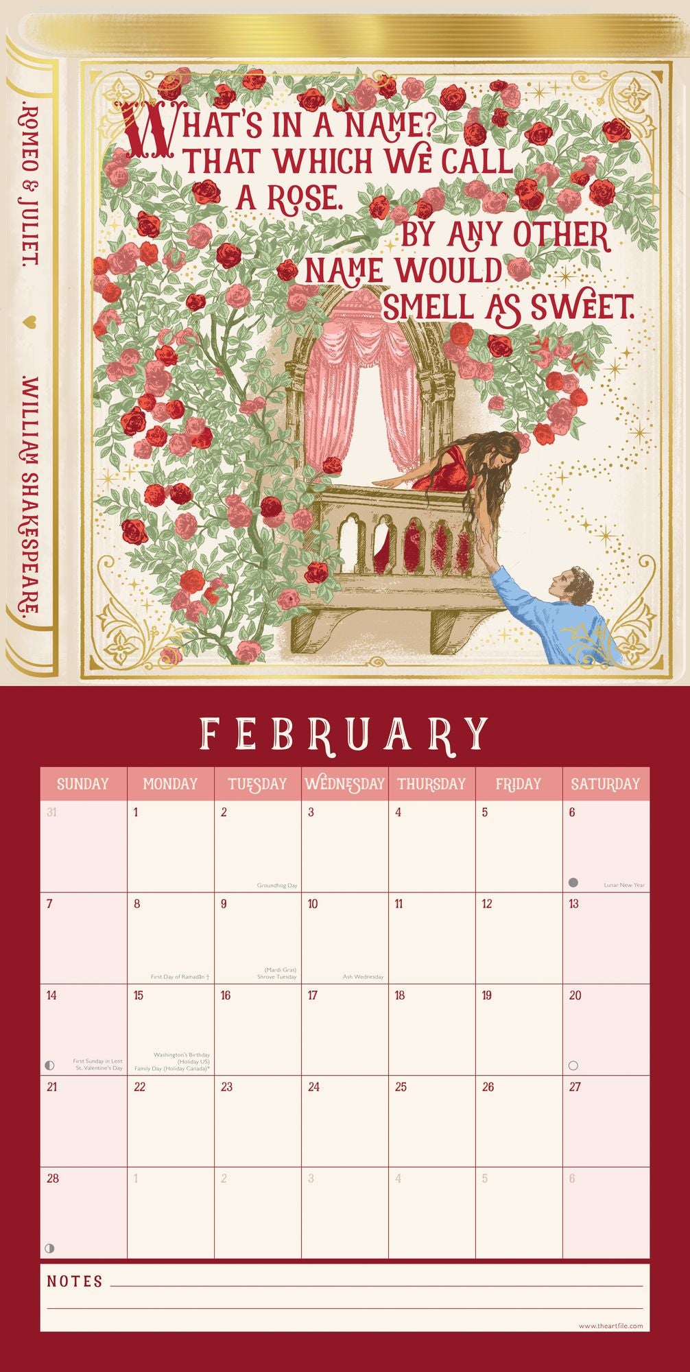 2027 Storybook Wall Calendar
