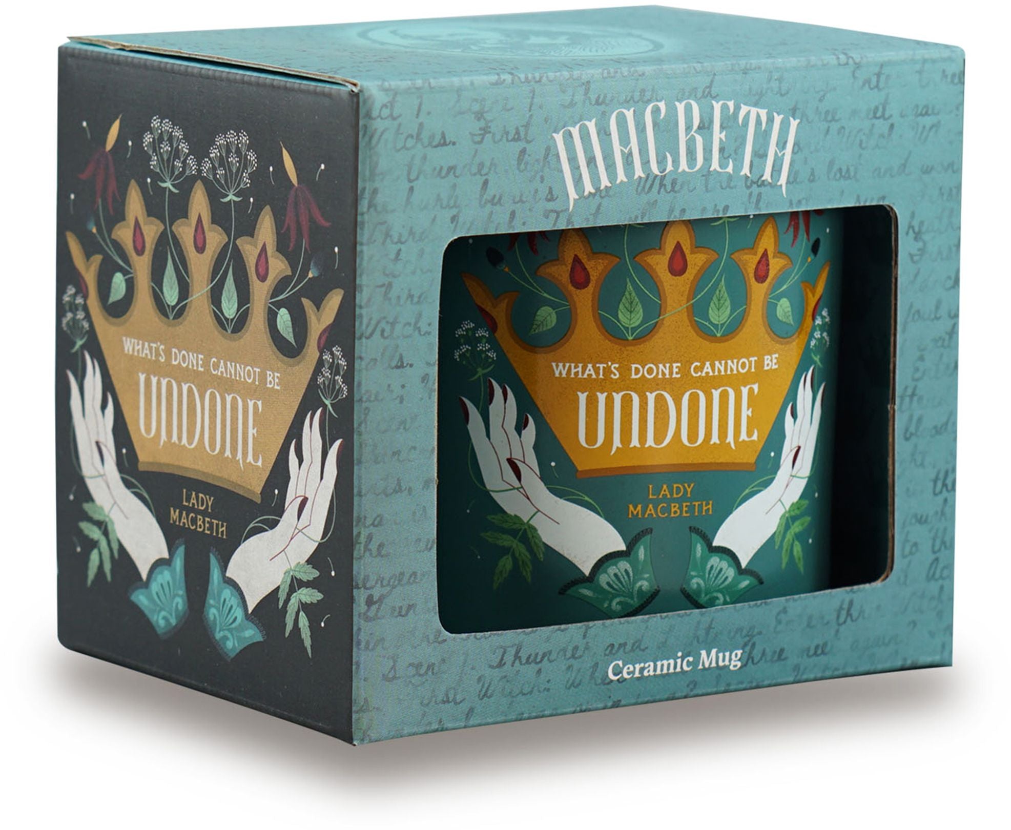 Lady Macbeth Shakespeare Mug 14floz - Ceramic