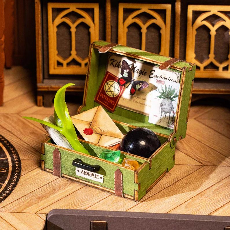DIY Miniature House Magic Study