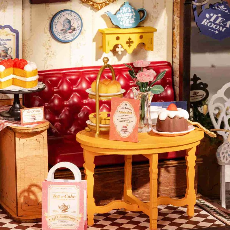 DIY Miniature House Leisure Time Tea Room