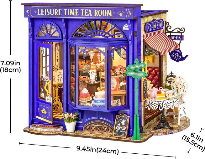 DIY Miniature House Leisure Time Tea Room