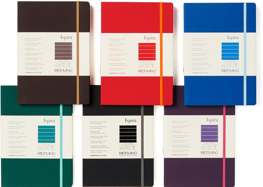 Ispira Brown Lined Journal