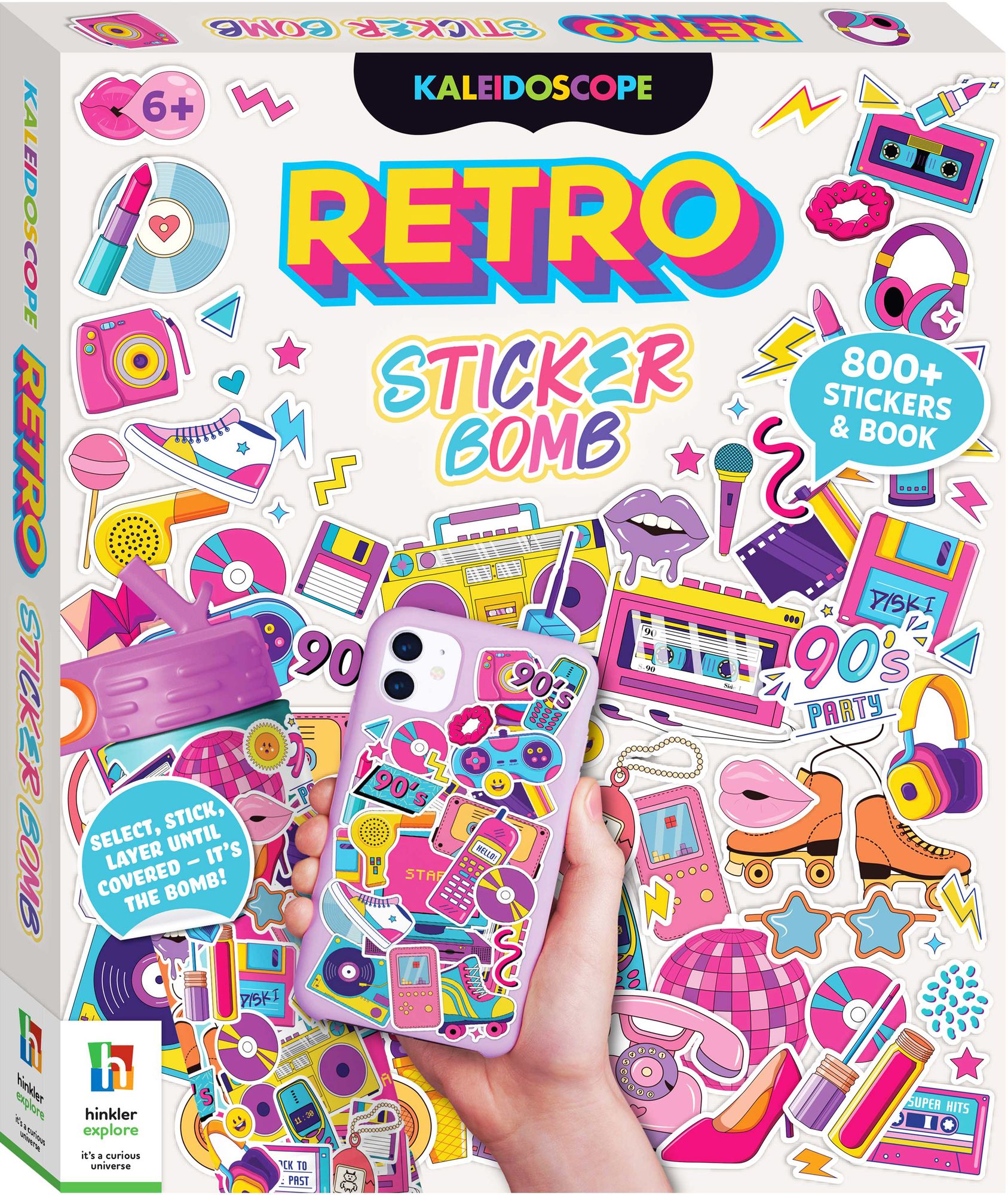 Kaleidoscope Retro Sticker Bomb Kit