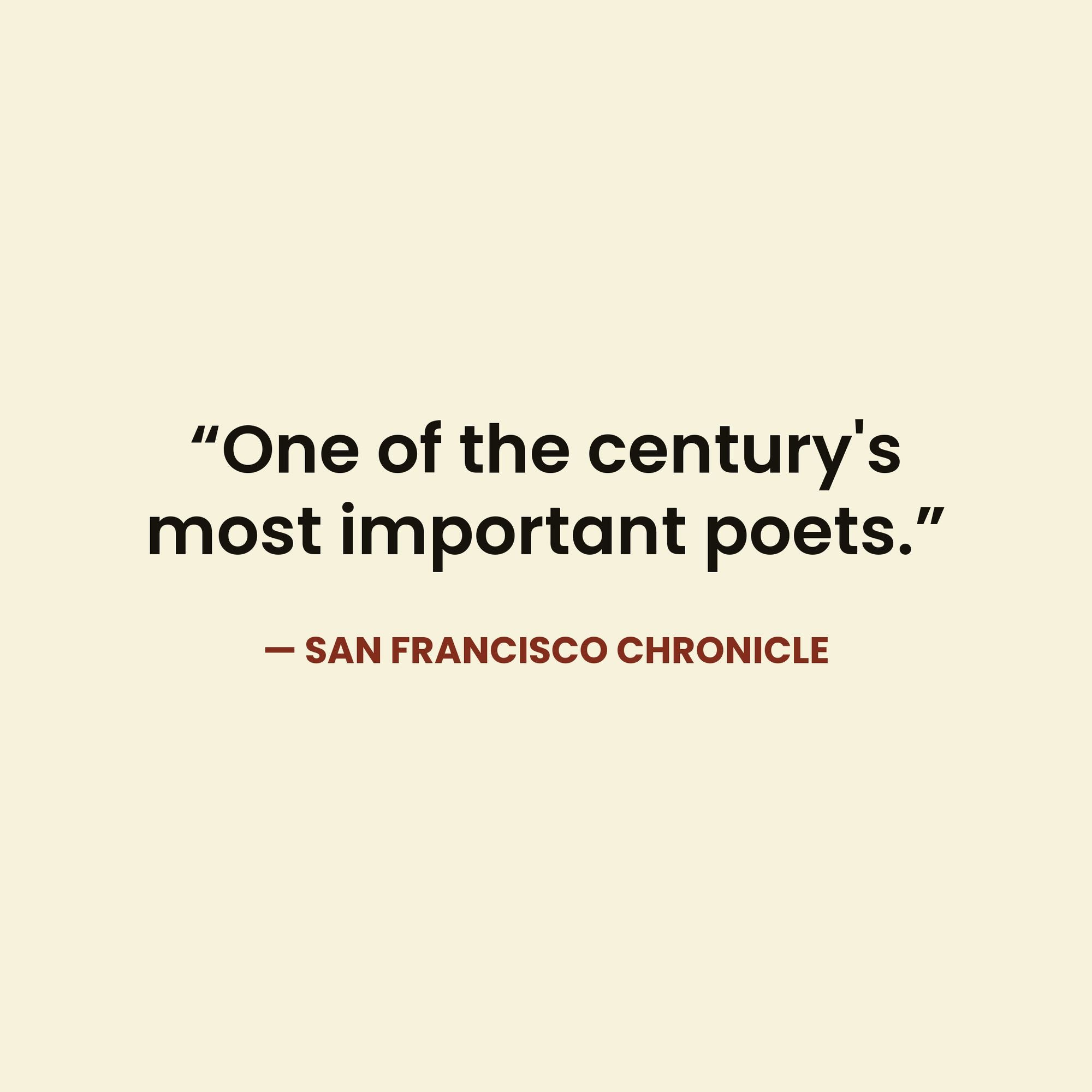 Selected and Last Poems: 1931-2004