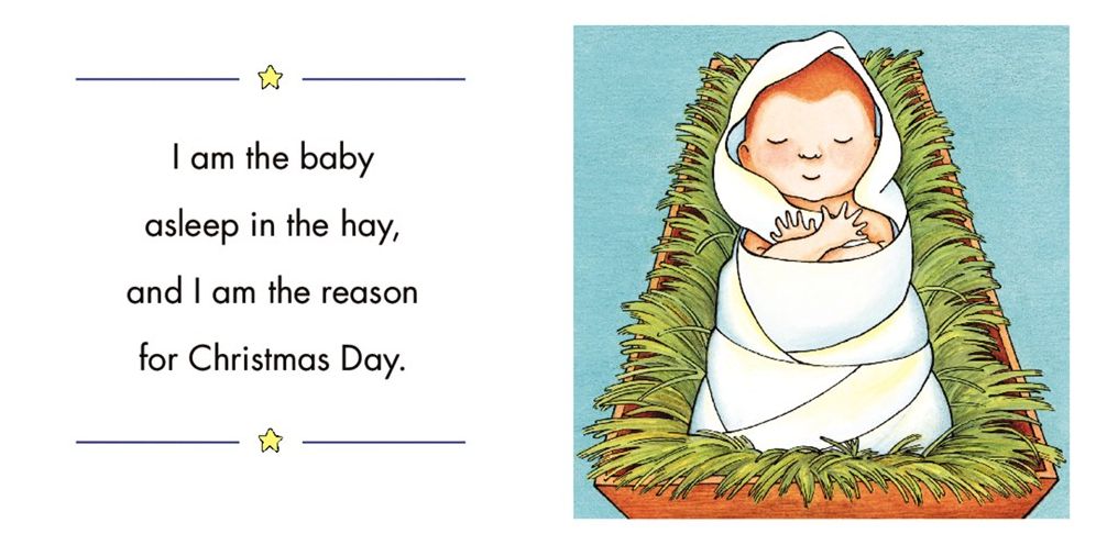Christmas in the Manger (Padded Board Book)