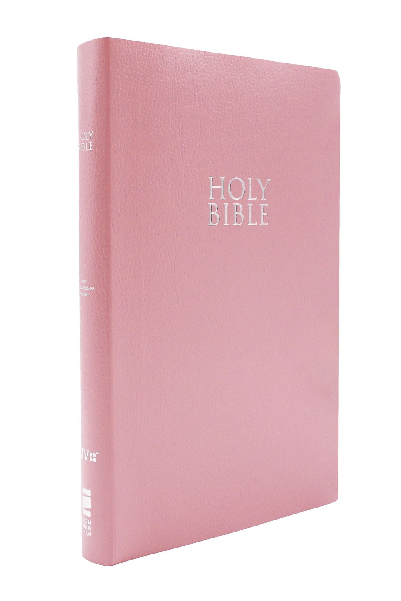 NIV, Gift and Award Bible, Leather-Look, Pink, Red Letter, Comfort Print