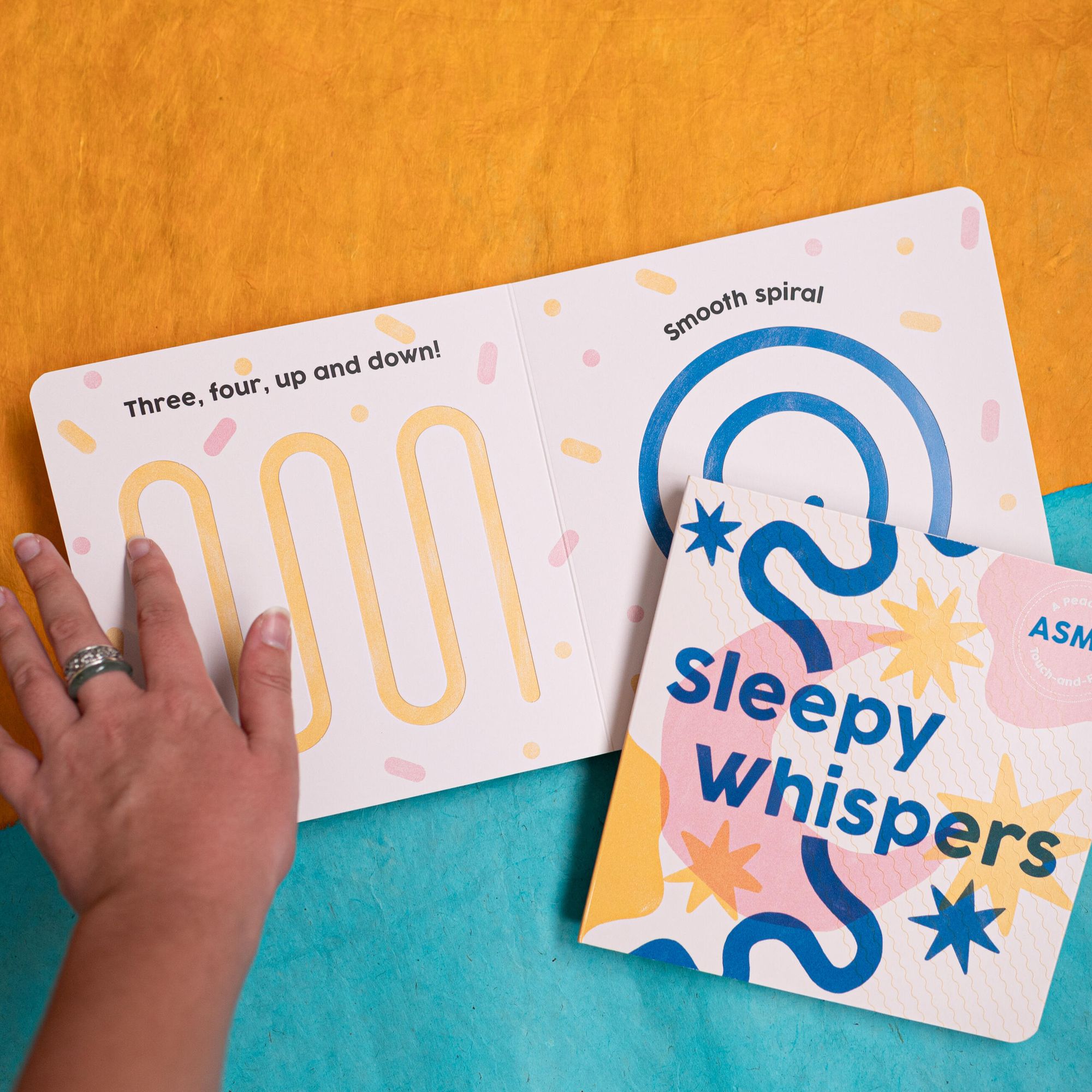 Sleepy Whispers: A Peaceful ASMR Touch-and-Feel