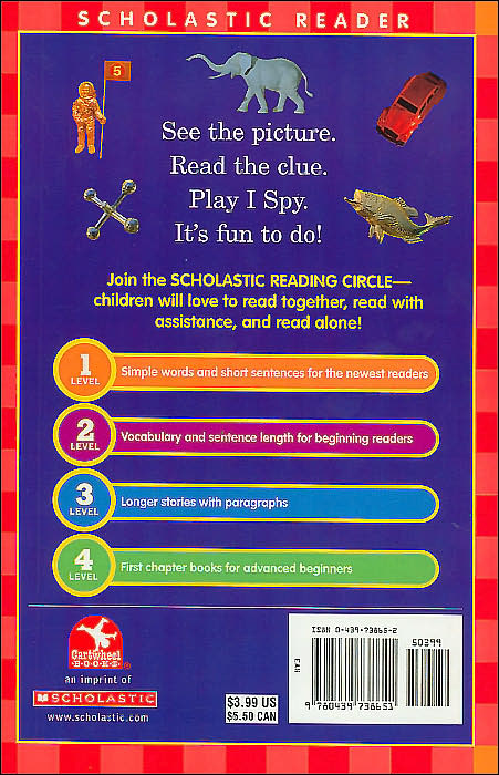 I Spy a Butterfly (Scholastic Reader, Level 1)