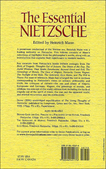 The Essential Nietzsche