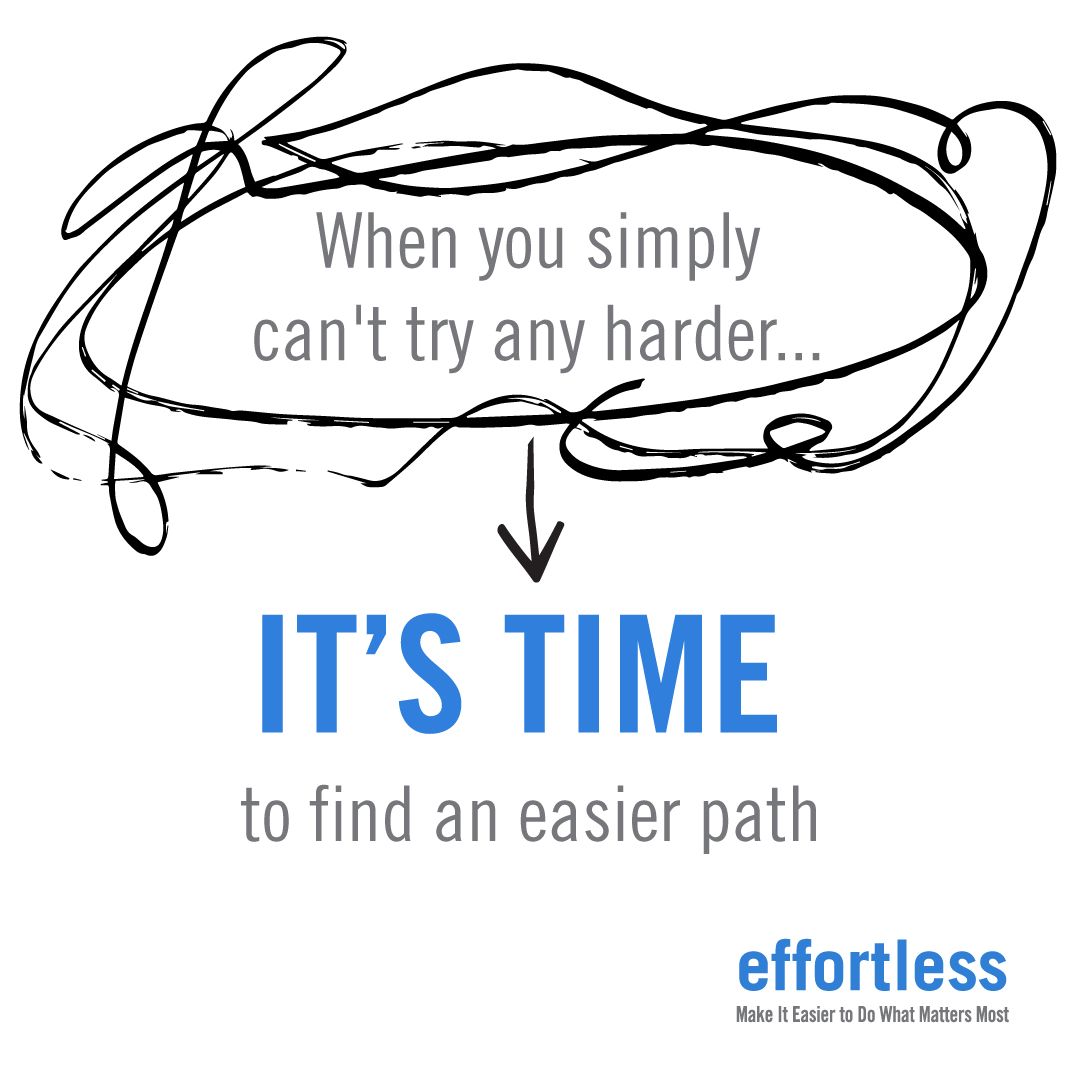Effortless: Make It Easier to Do What Matters Most