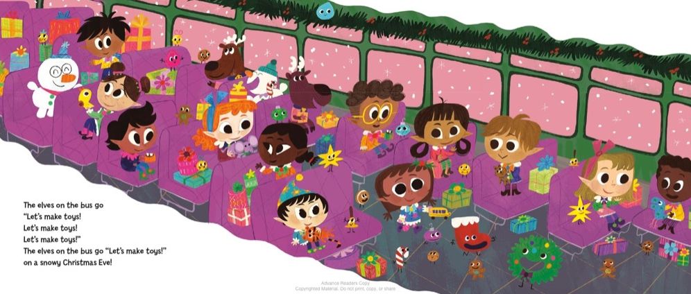 The Wheels on the Bus at Christmas