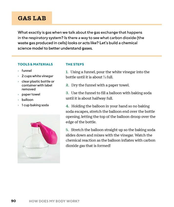 How Does My Body Work? Human Body Book for Kids: STEAM Experiments and Activities for Kids 8-12