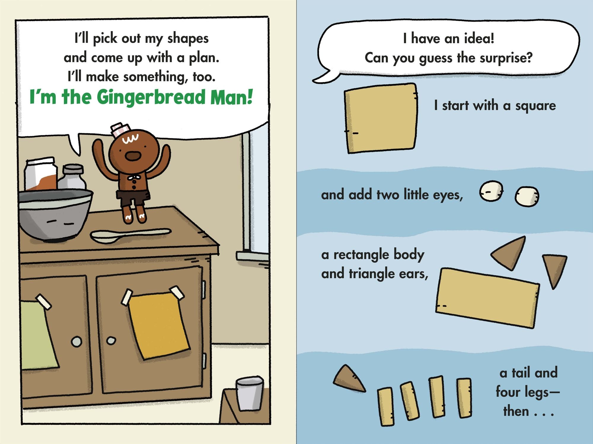 The Gingerbread Man: New Friend on the Loose: A Graphic Novel
