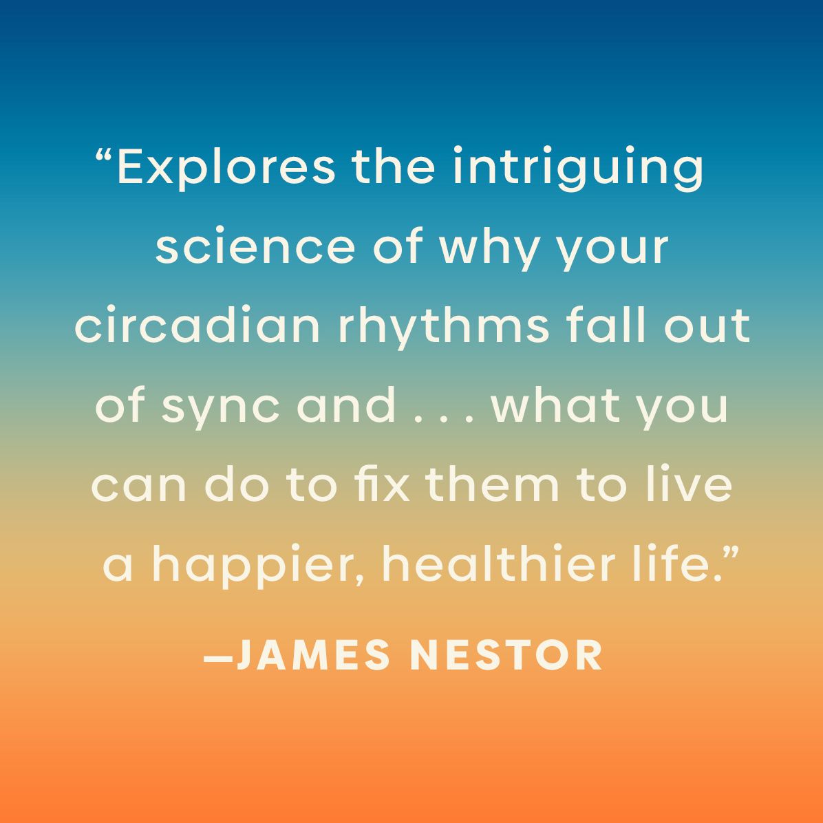 The Inner Clock: Living in Sync with Our Circadian Rhythms