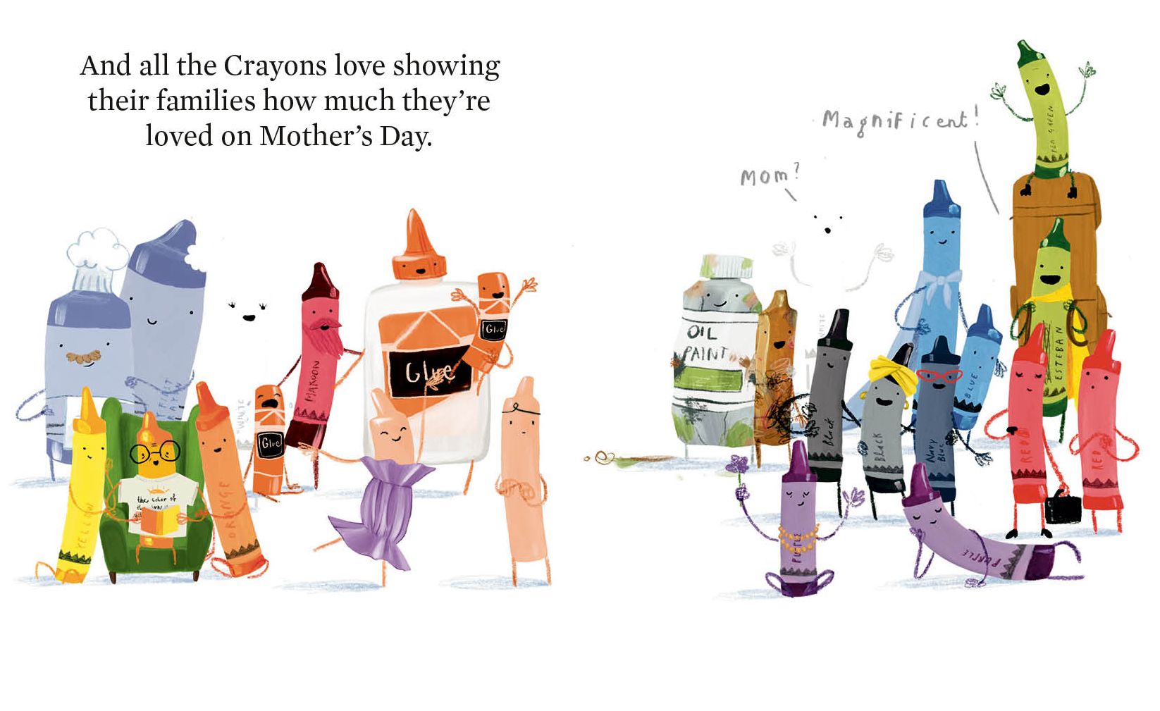Happy Mother's Day from the Crayons