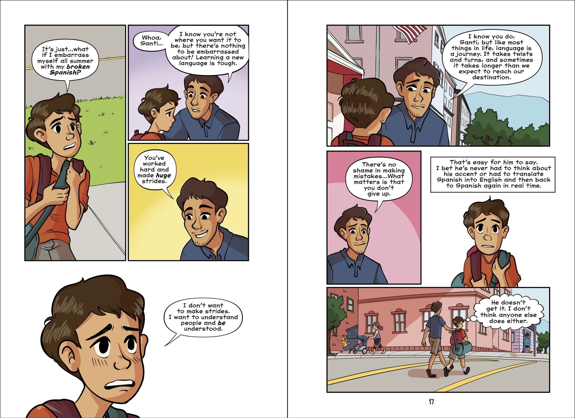 Speak Up, Santiago!: (A Hillside Valley Graphic Novel)