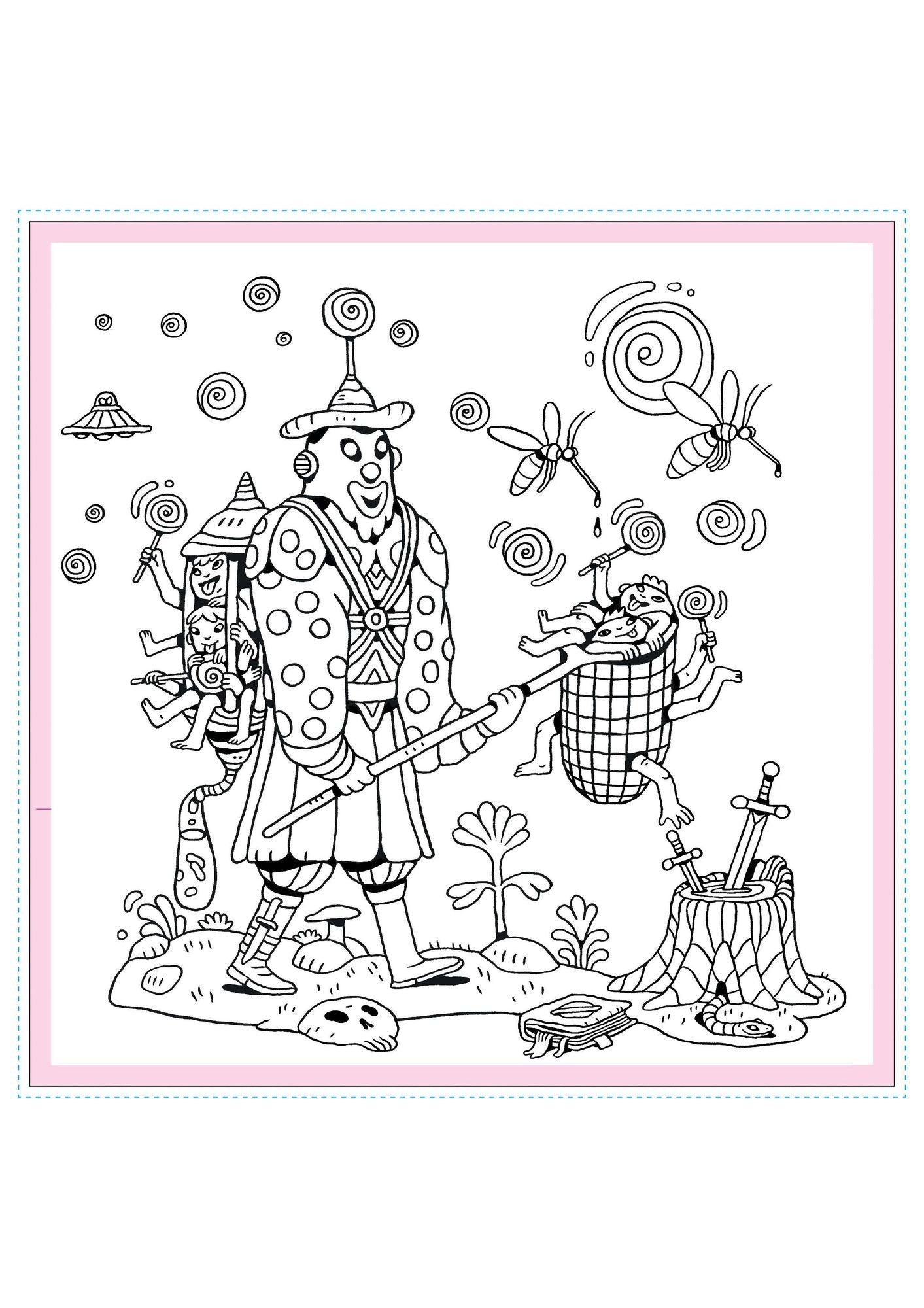 The Lost Forest: A Coloring Book