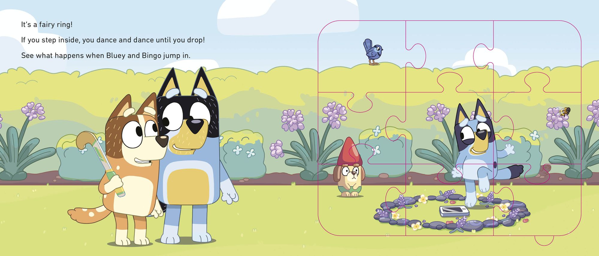 Bluey: A Jigsaw Puzzle Book: Includes 4 Double-Sided Puzzles
