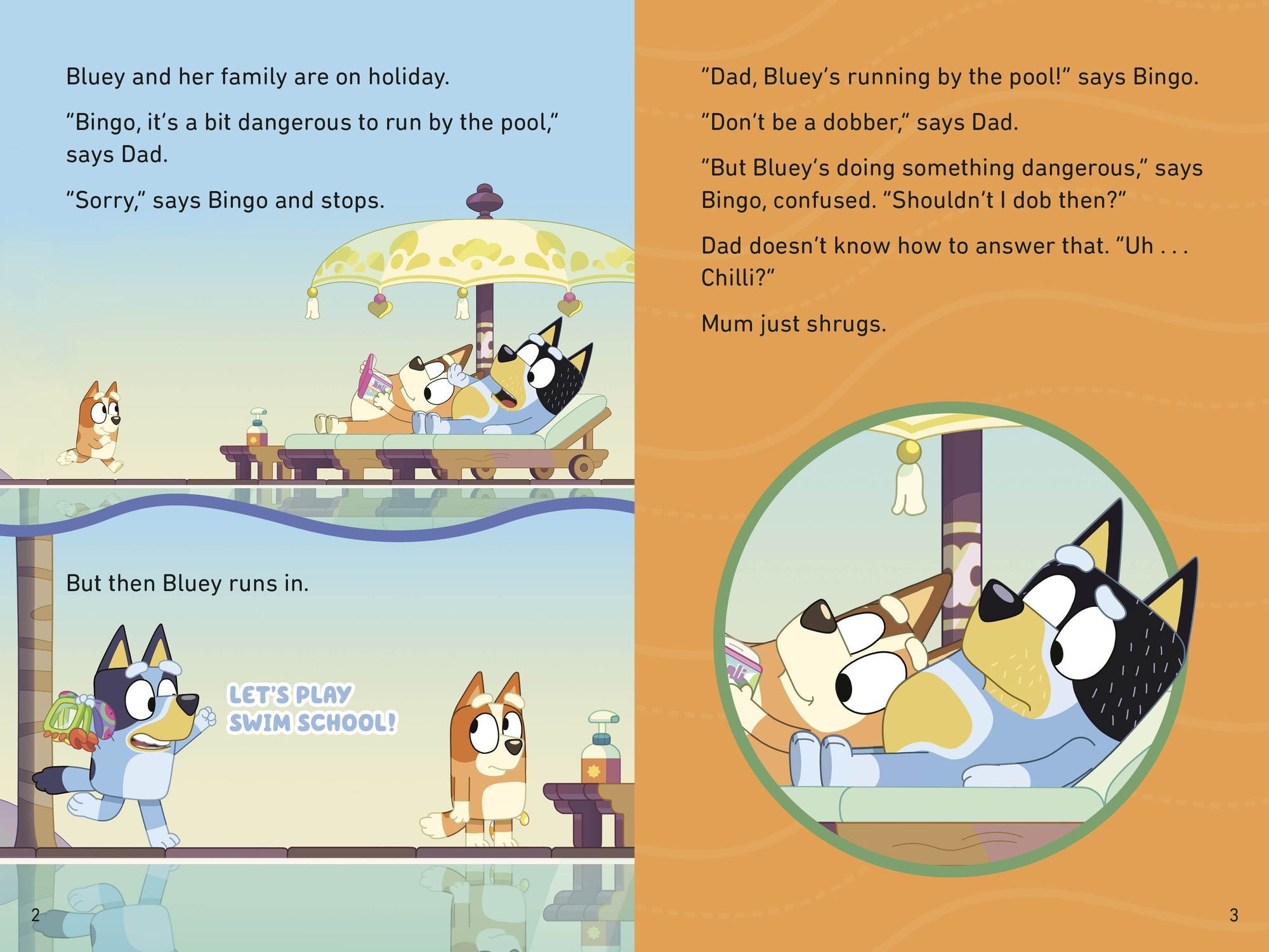 Swim School: A Bluey Storybook