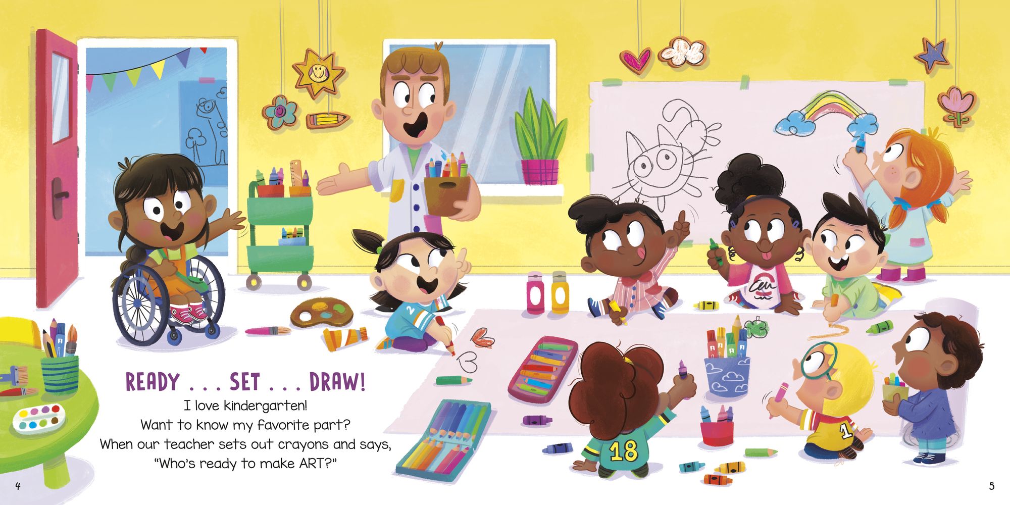 I Love Kindergarten!: Art