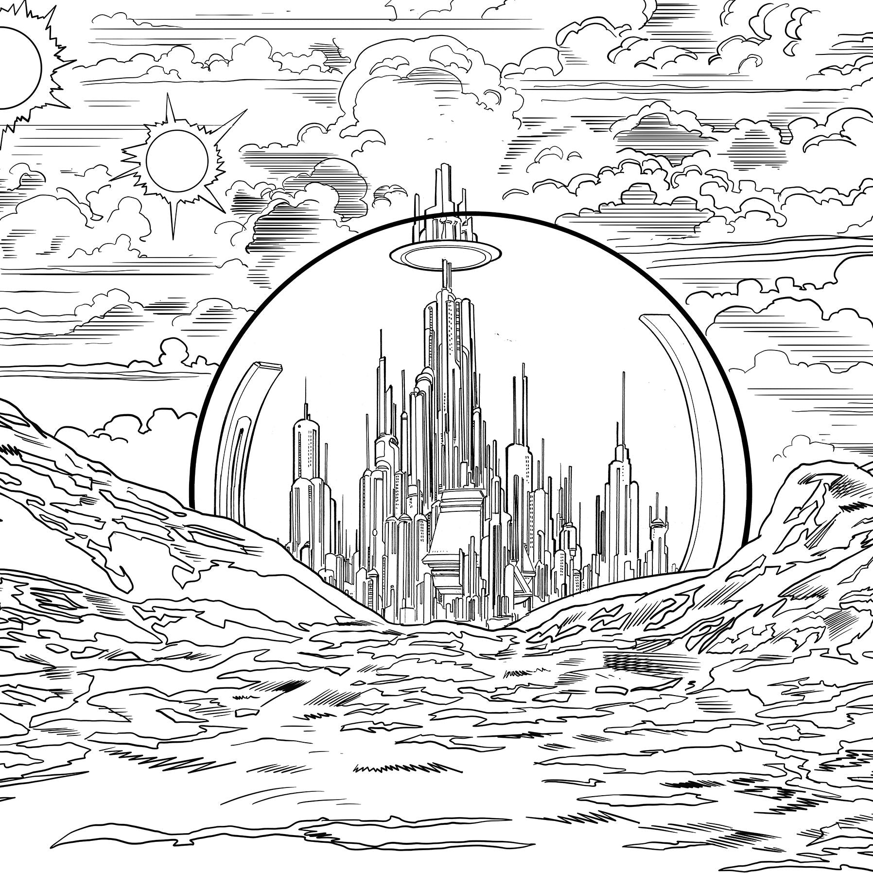 The Official Doctor Who Coloring Book