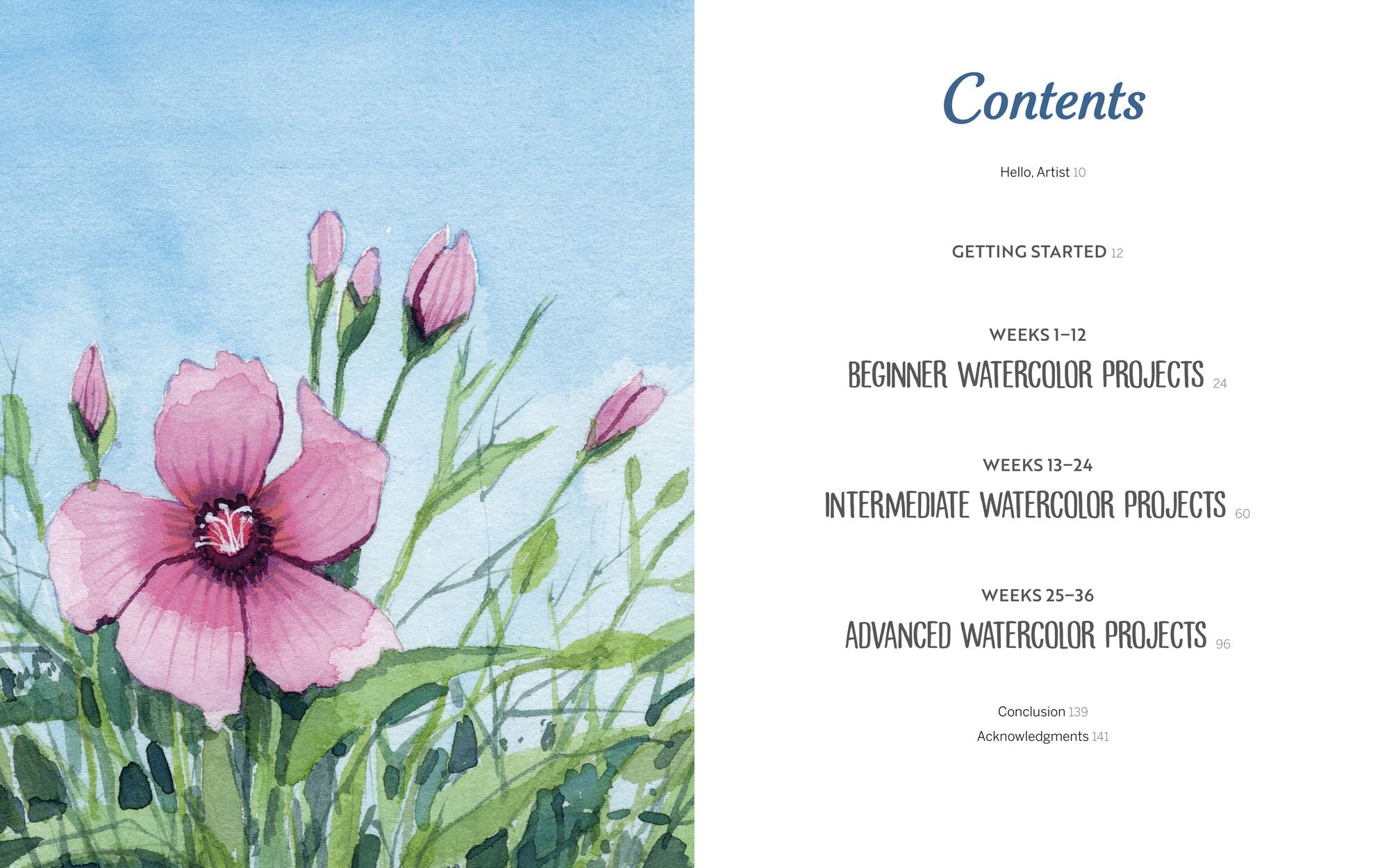 Wild Watercolor: Weekly Lessons and Techniques for Stunning Creations