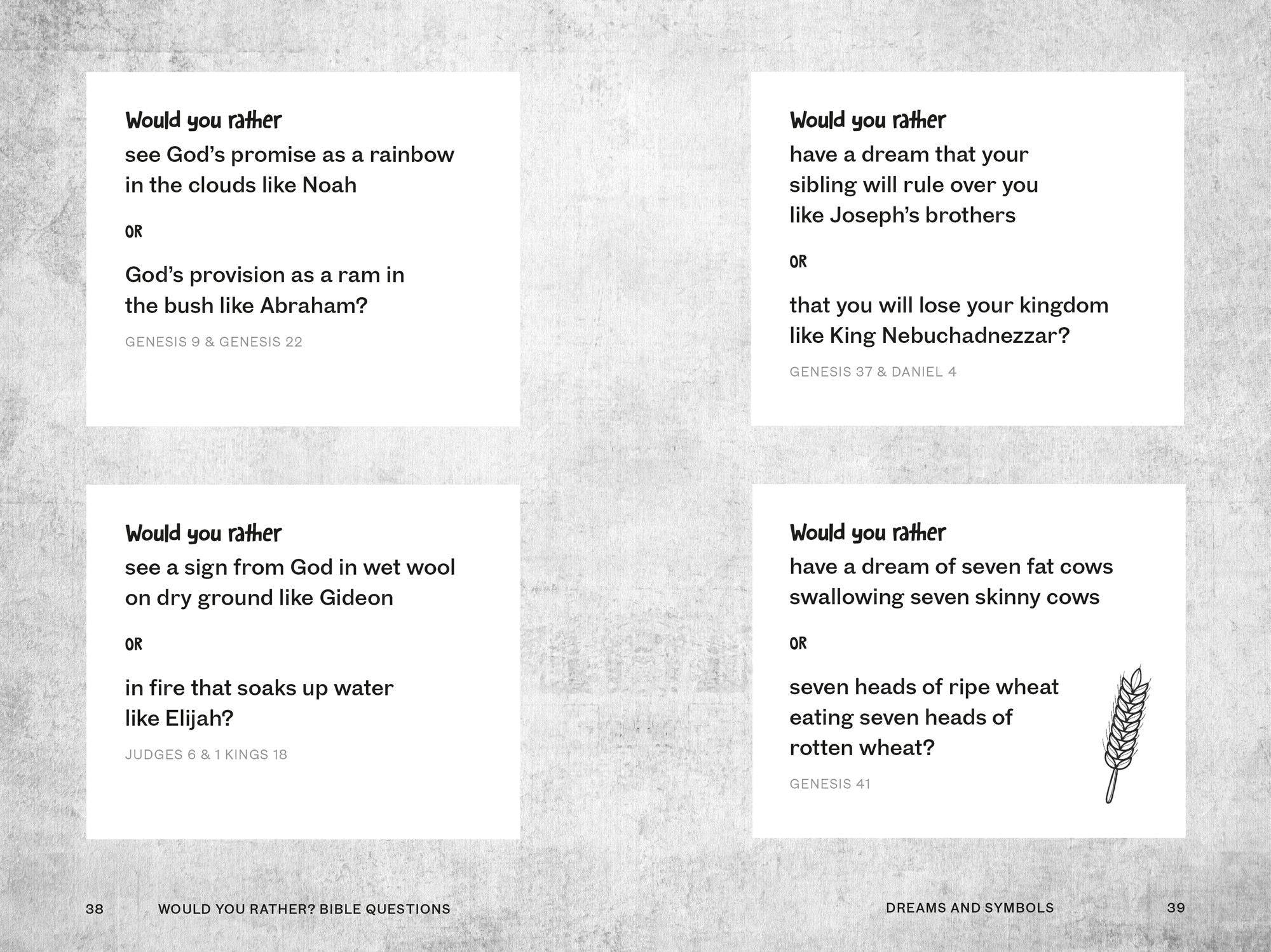 Would You Rather? Bible Questions: A Fun Bible Game for Kids and the Whole Family!