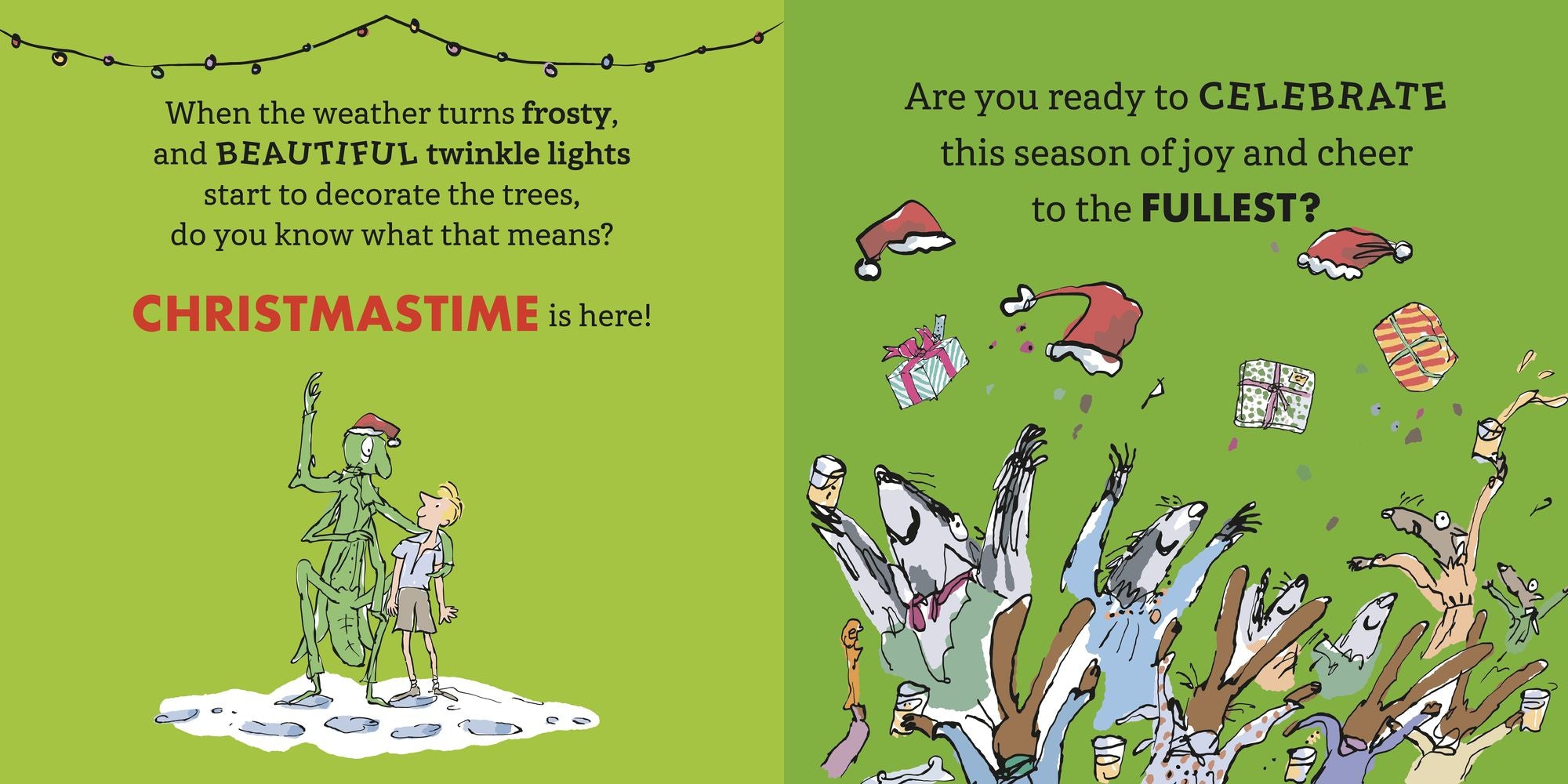 Roald Dahl: Phizz-Whizzing Christmas Book
