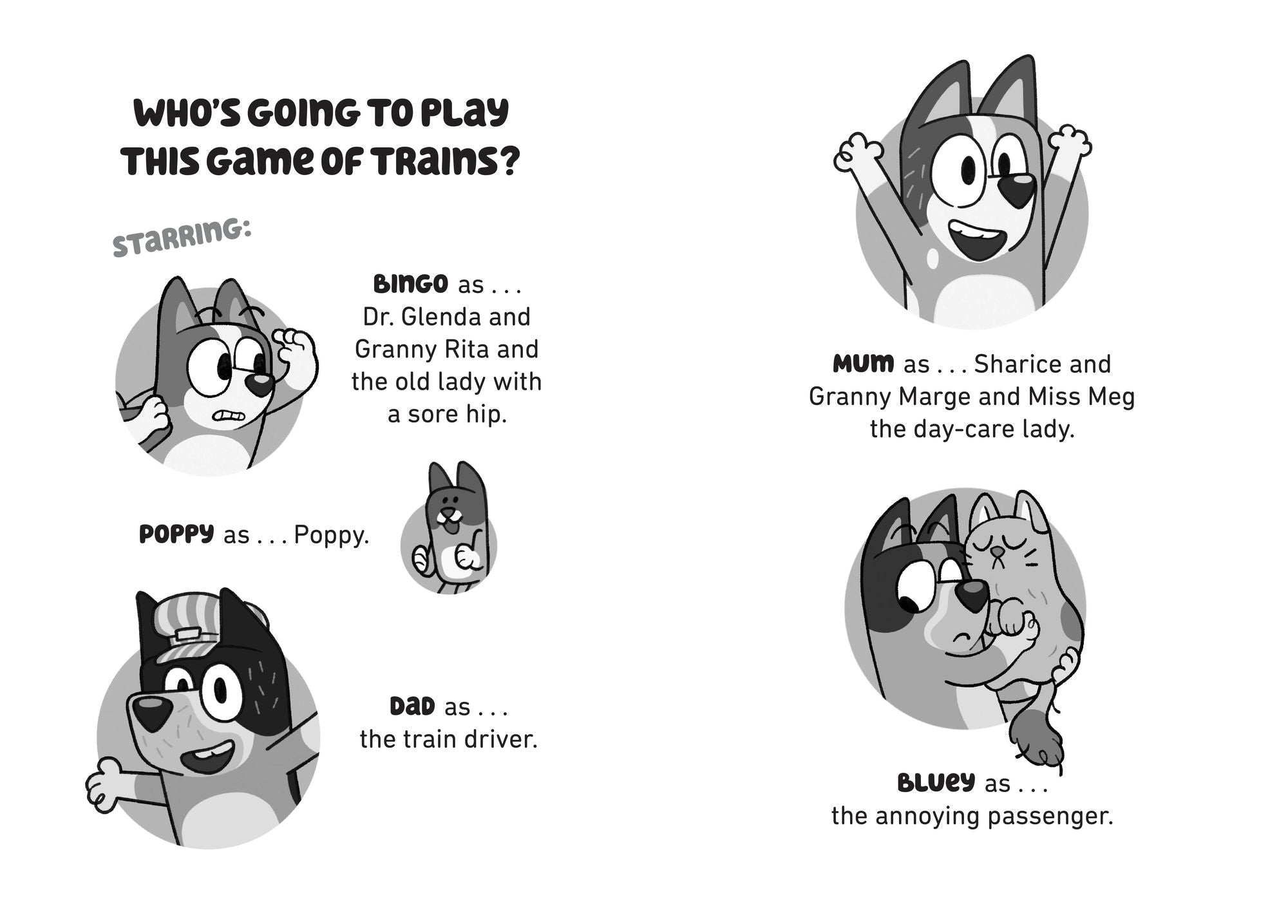 Bluey: Trains