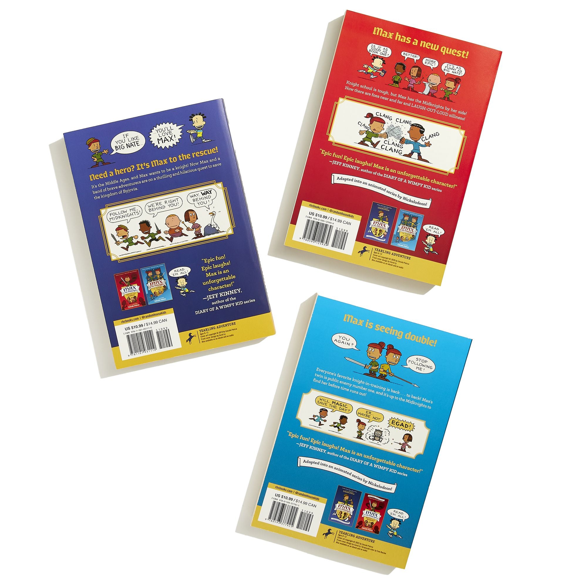 Max and the Midknights Paperback 3-Book Boxed Set: Max and the Midknights; Max and the Midknights: Battle of the Bodkins; Max and the Midknights: The Tower of Time