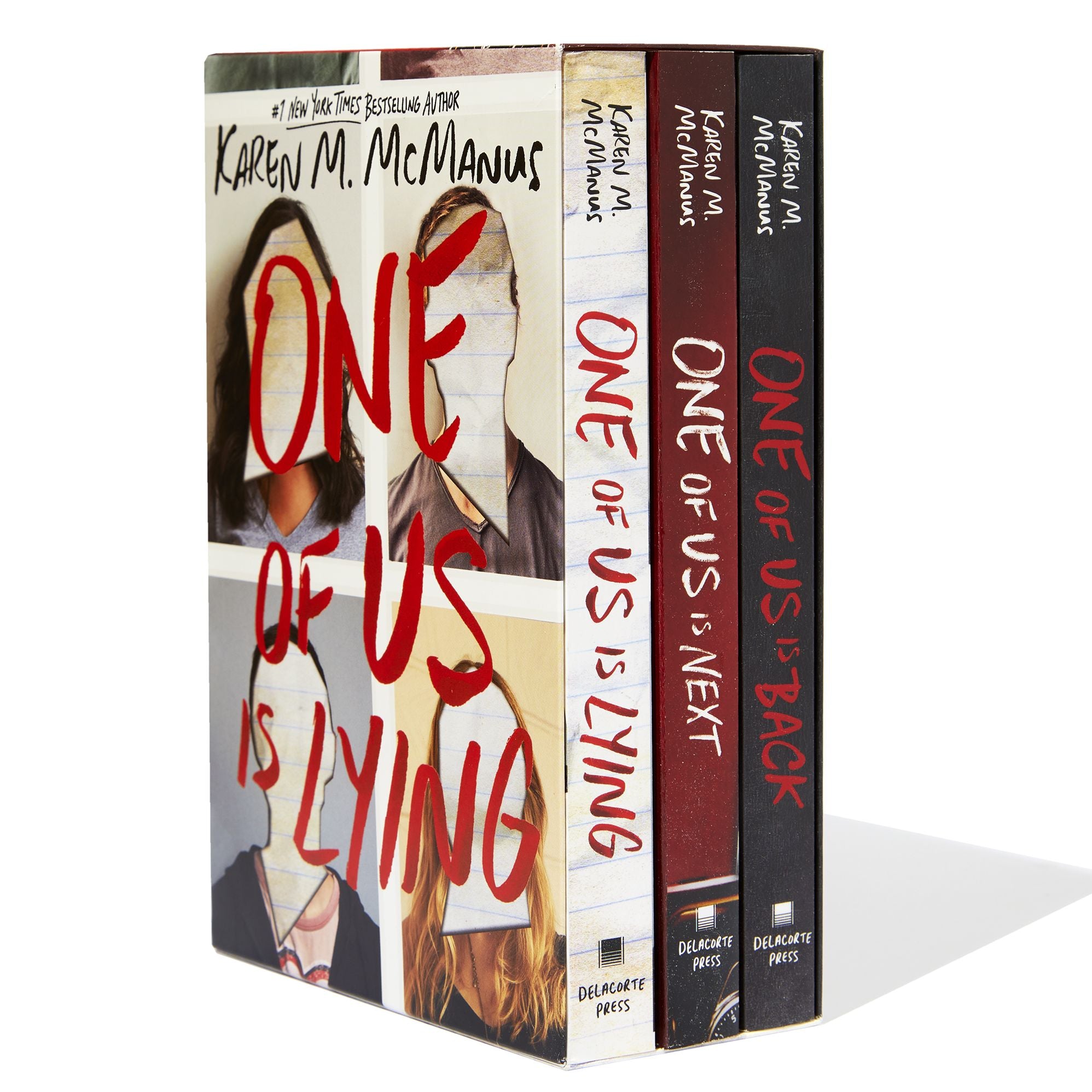One of Us Is Lying Series Paperback Boxed Set: One of Us Is Lying; One of Us Is Next; One of Us Is Back