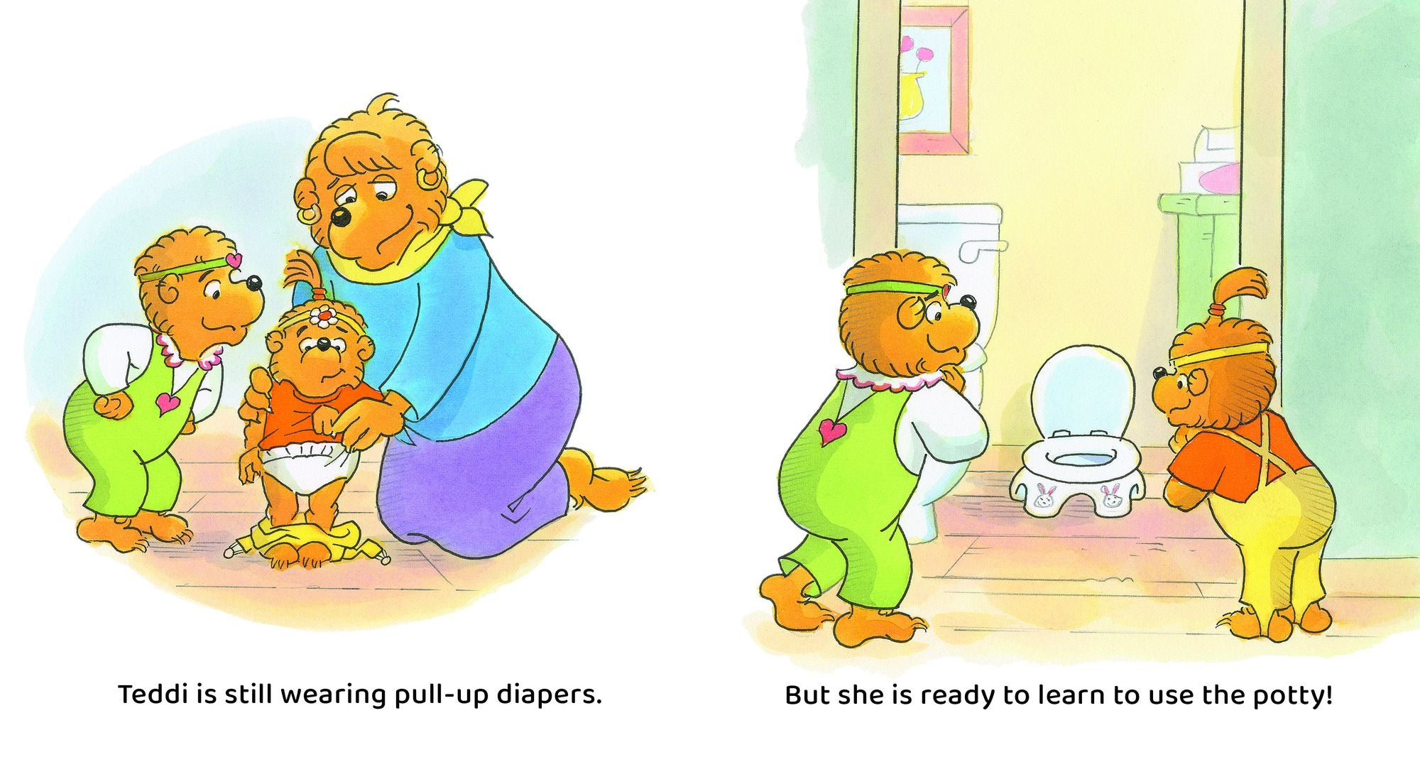 Potty Time (Baby Berenstain Bears)