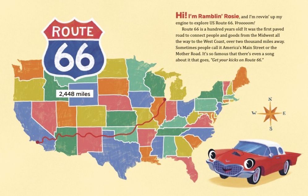 My Little Golden Book About Route 66