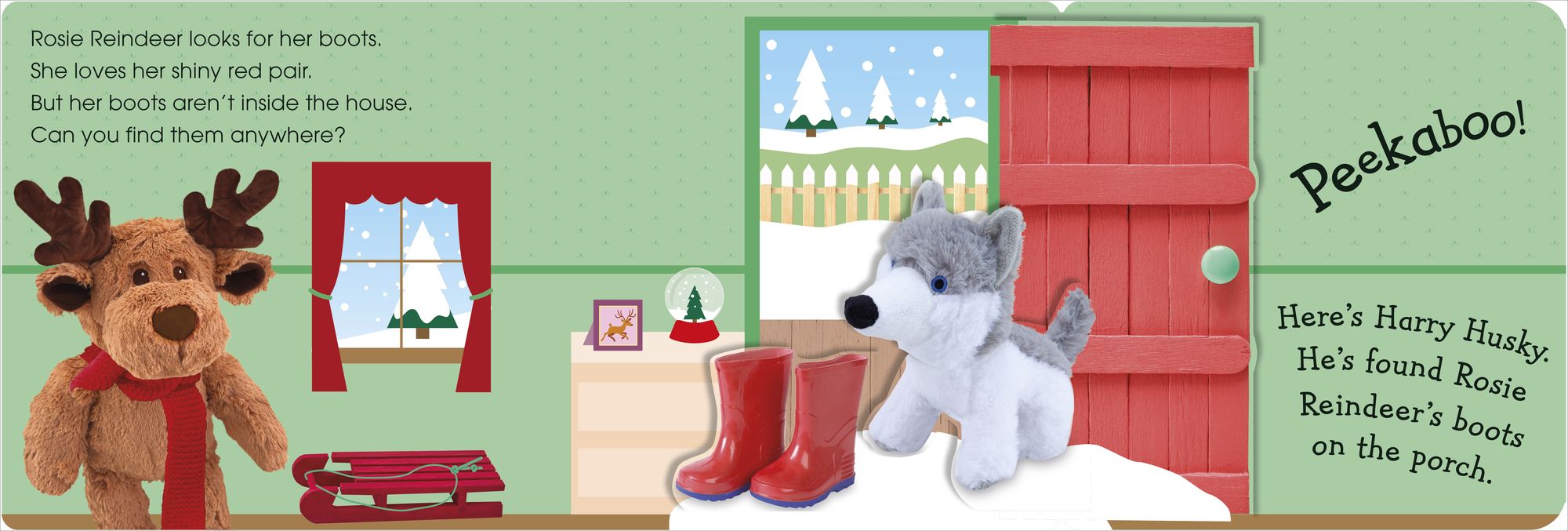 Pop-Up Peekaboo! Reindeer: A Wintery Surprise Under Every Flap!