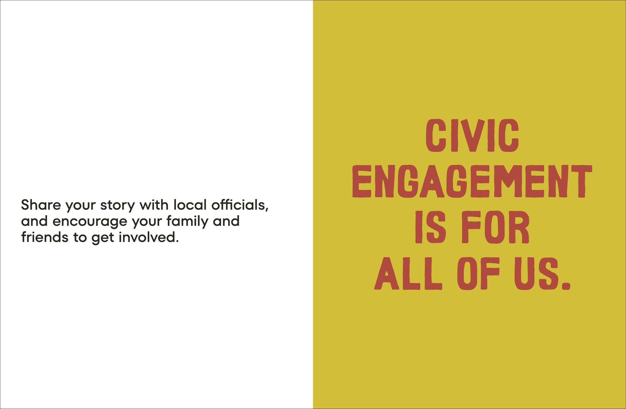 A Kids Book About Civic Engagement