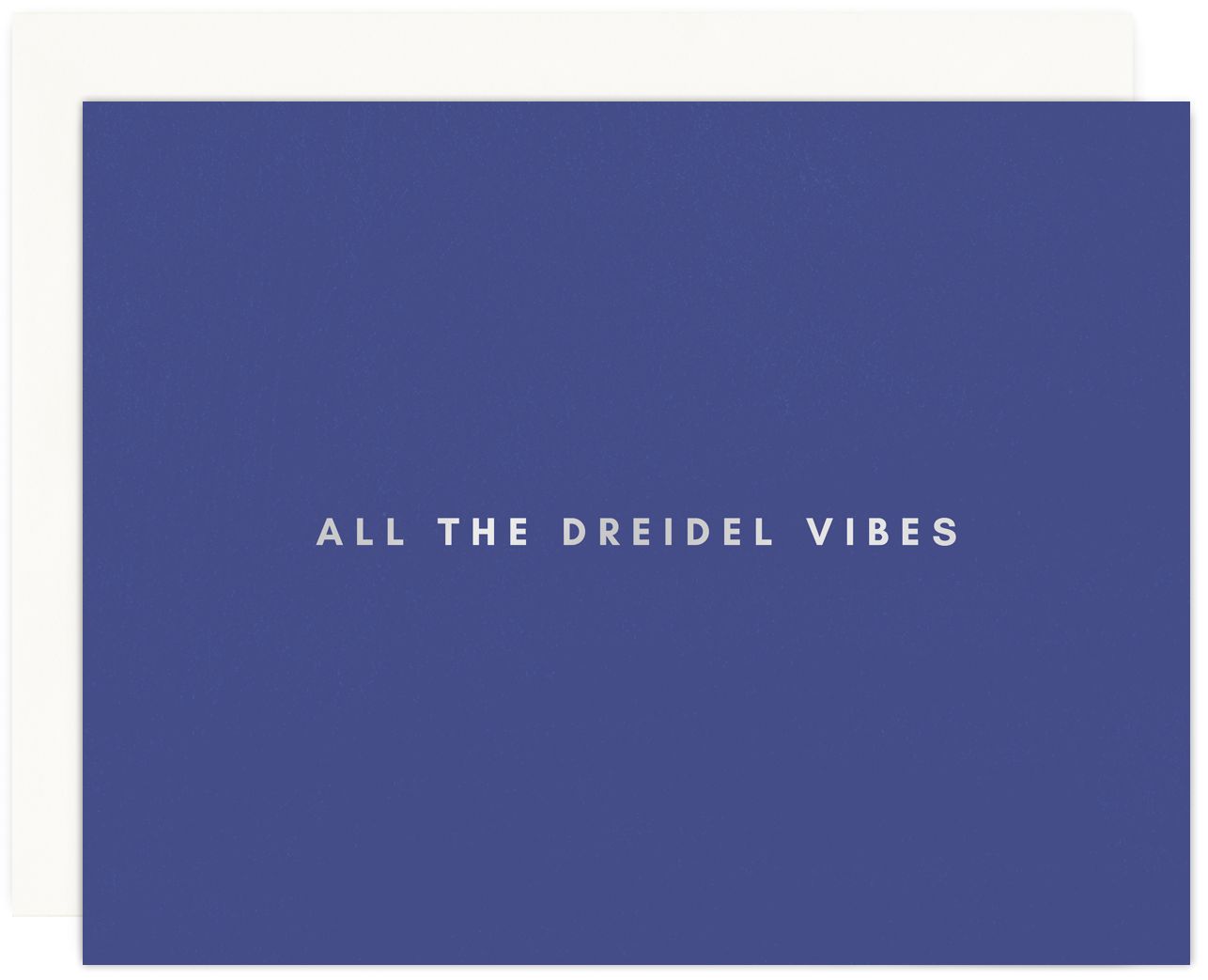 Hanukkah Greeting Card All the Dreidel Vibes