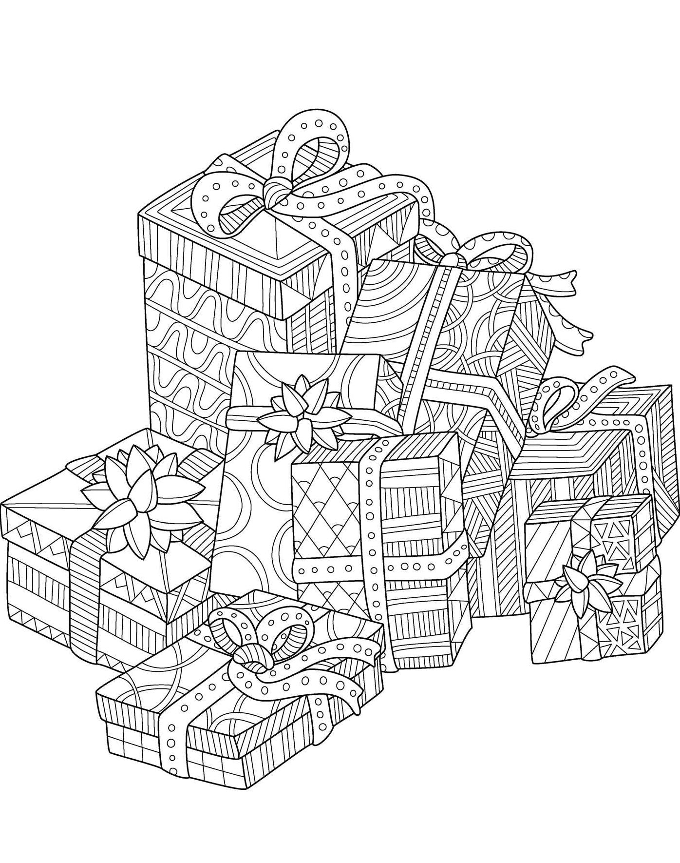 Wonderful Christmas: Coloring Book: Color-Your-Own Gallery Wall Art