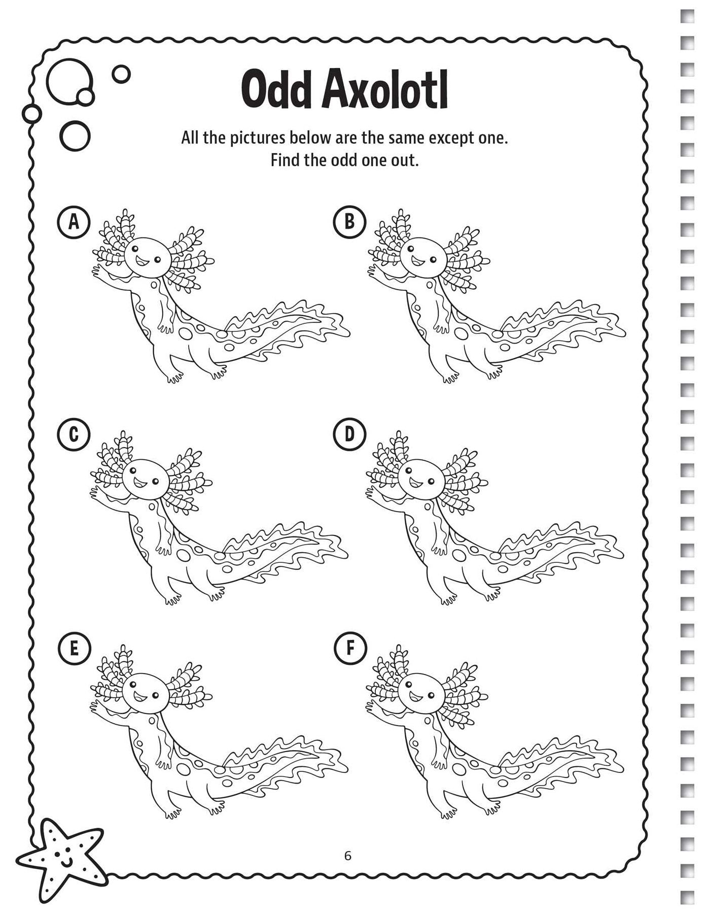 Velvet Art: Axolotls: Activity Book with Velvet Coloring Pages and Holographic Stickers