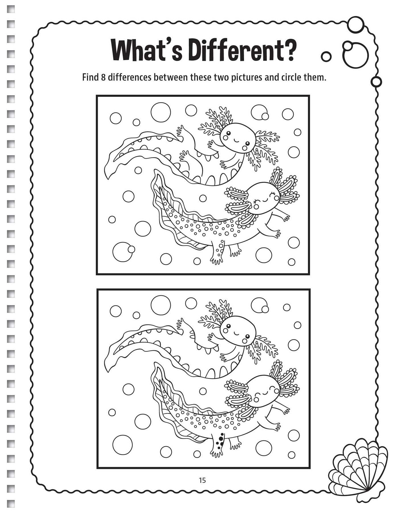 Velvet Art: Axolotls: Activity Book with Velvet Coloring Pages and Holographic Stickers