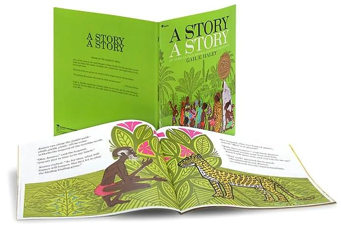 A Story, a Story (Caldecott Medal Winner)