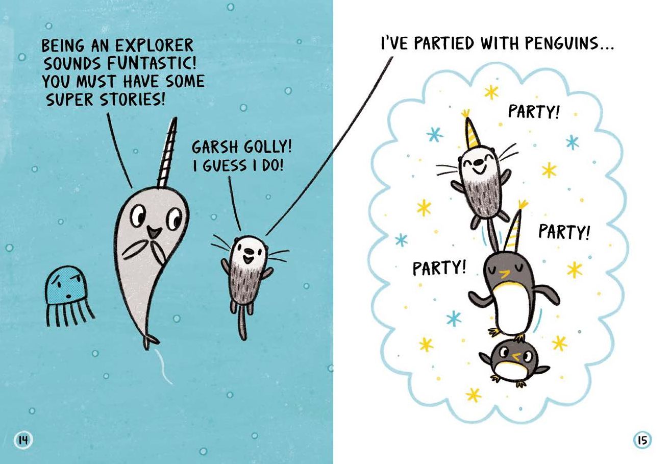 Narwhal's Otter Friend (A Narwhal and Jelly Book #4)