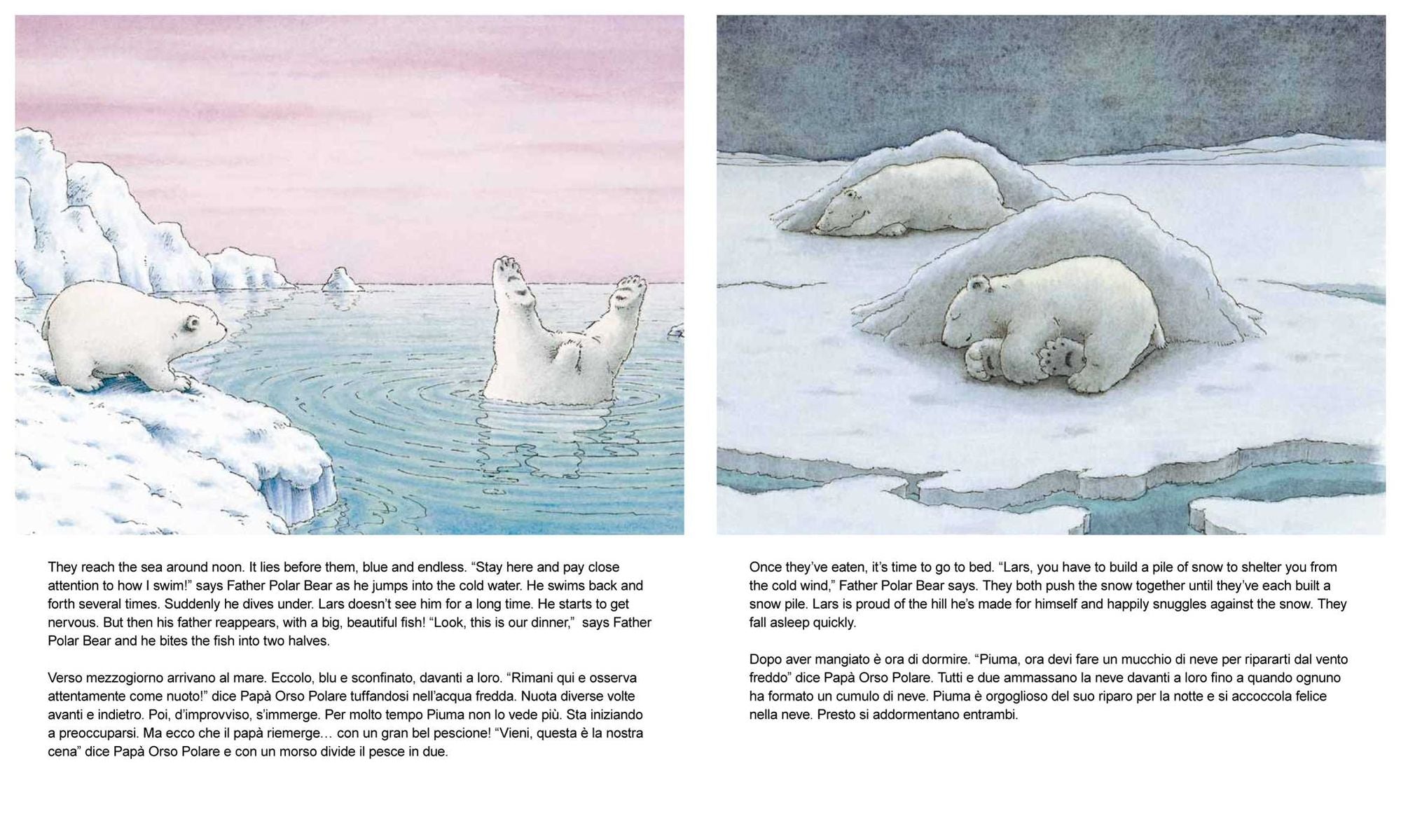 Little Polar Bear/Il piccolo orsetto polare English/Italian: (Bilingual Edition)