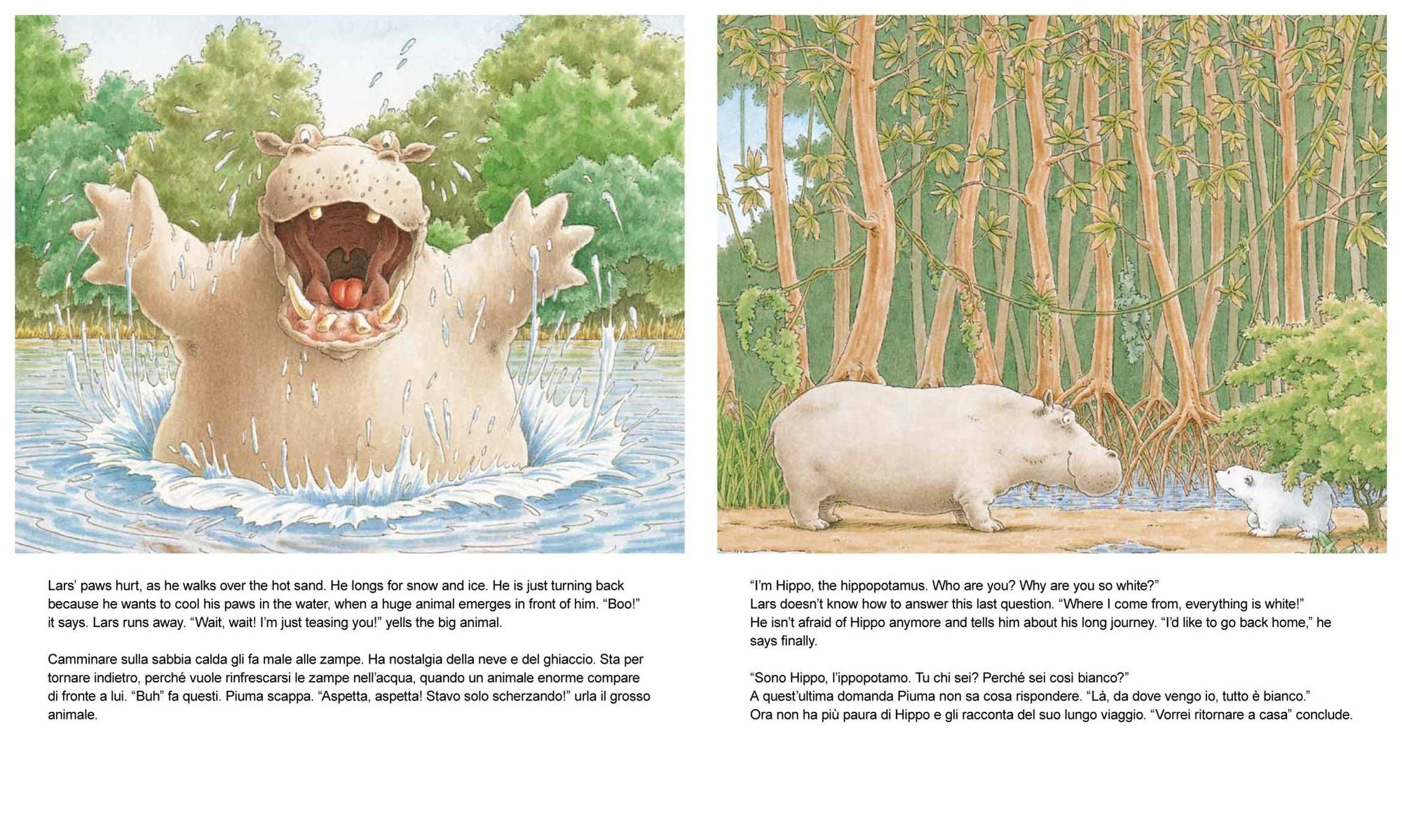 Little Polar Bear/Il piccolo orsetto polare English/Italian: (Bilingual Edition)
