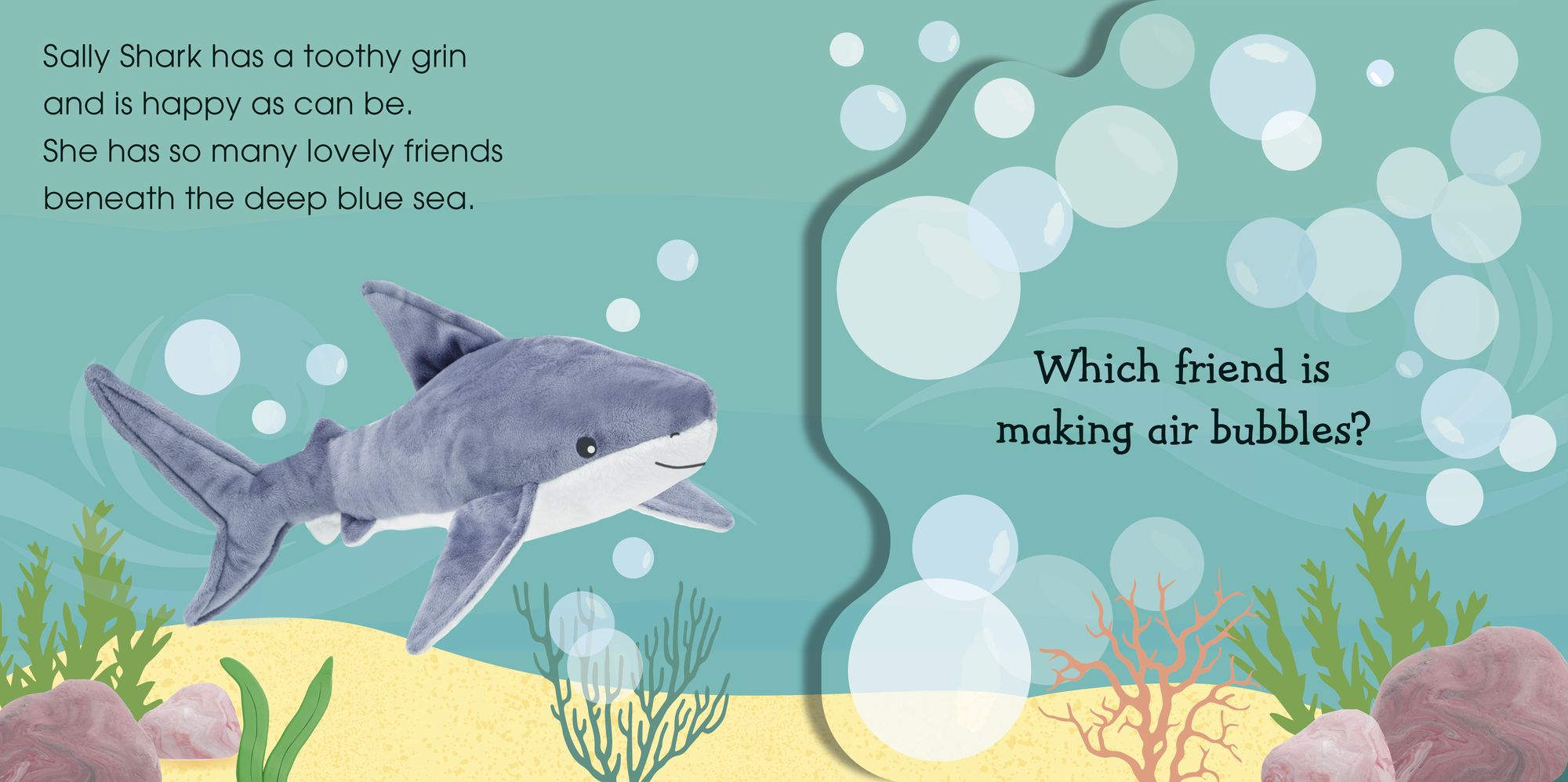 Pop-Up Peekaboo! Shark: A Friendly Surprise Under Every Flap!