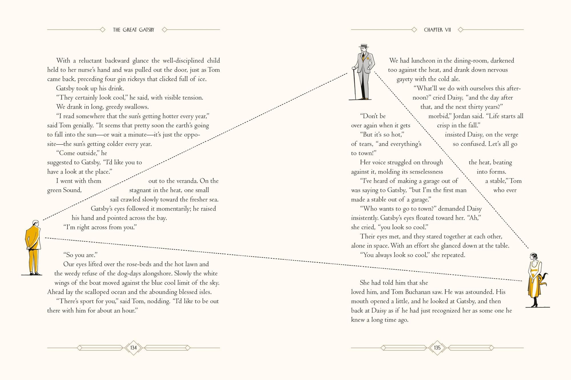 The Great Gatsby: A Novel: Deluxe Illustrated Edition