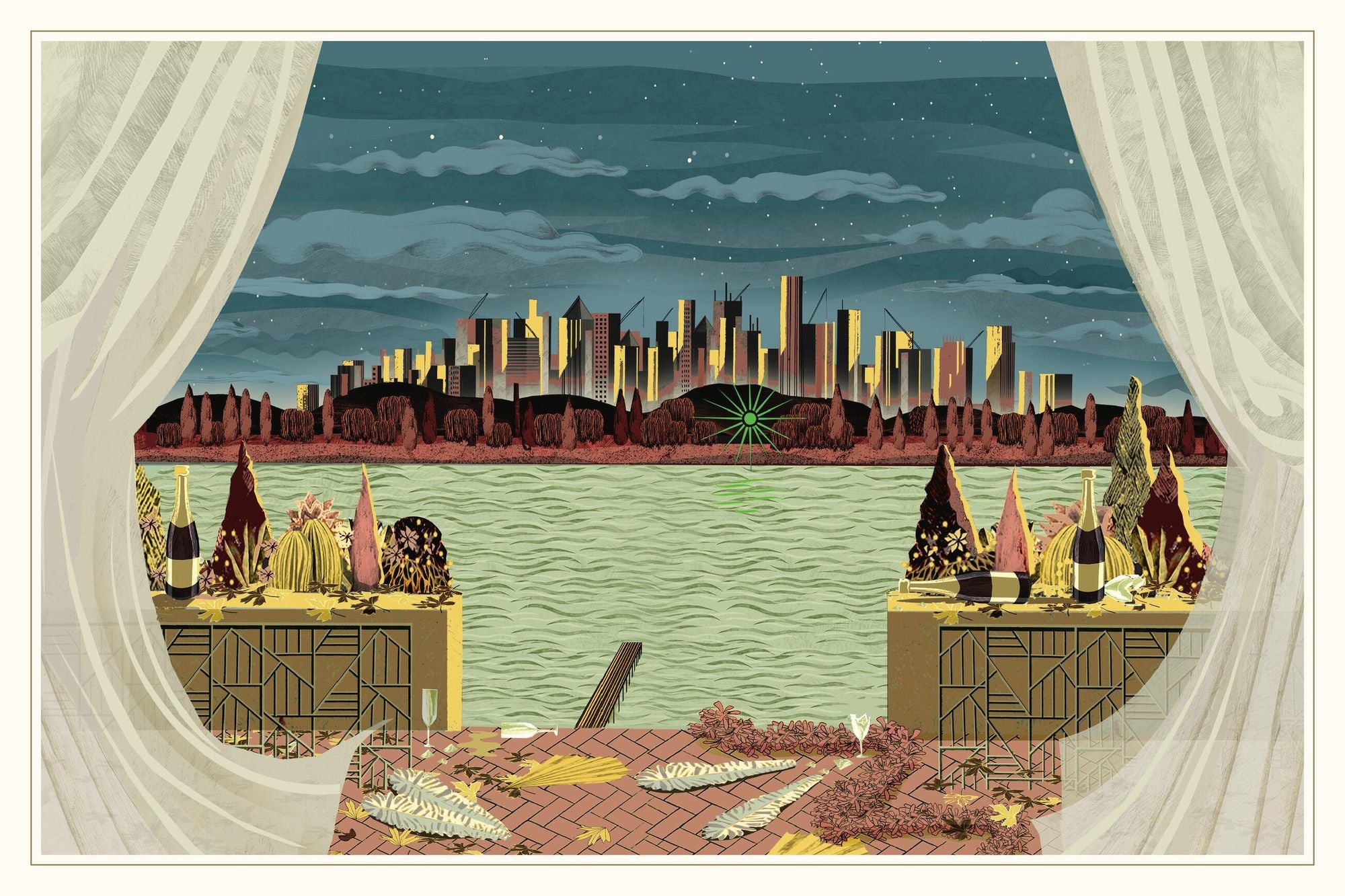 The Great Gatsby: A Novel: Deluxe Illustrated Edition