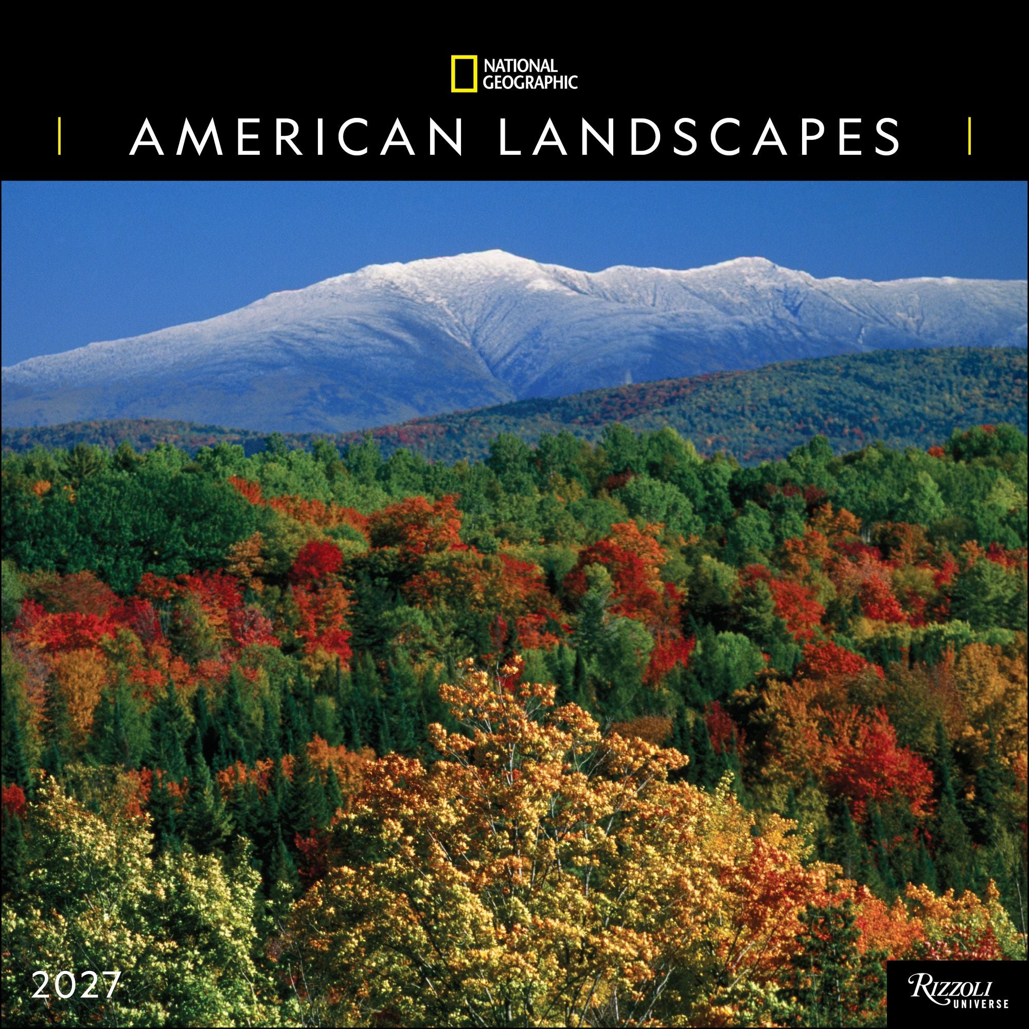 2027 National Geographic: American Landscapes Wall Calendar